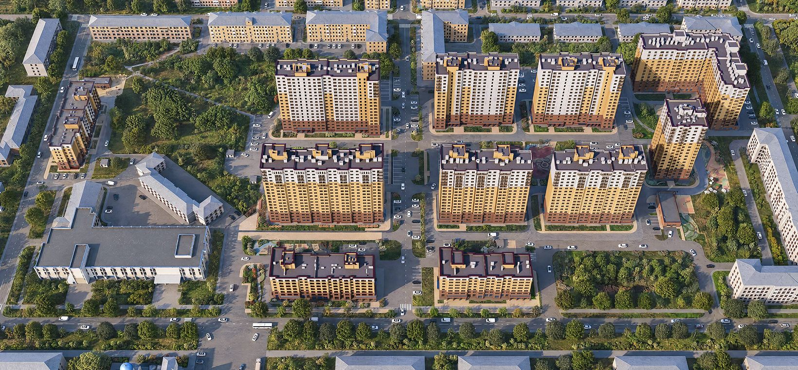 Генплан рендер